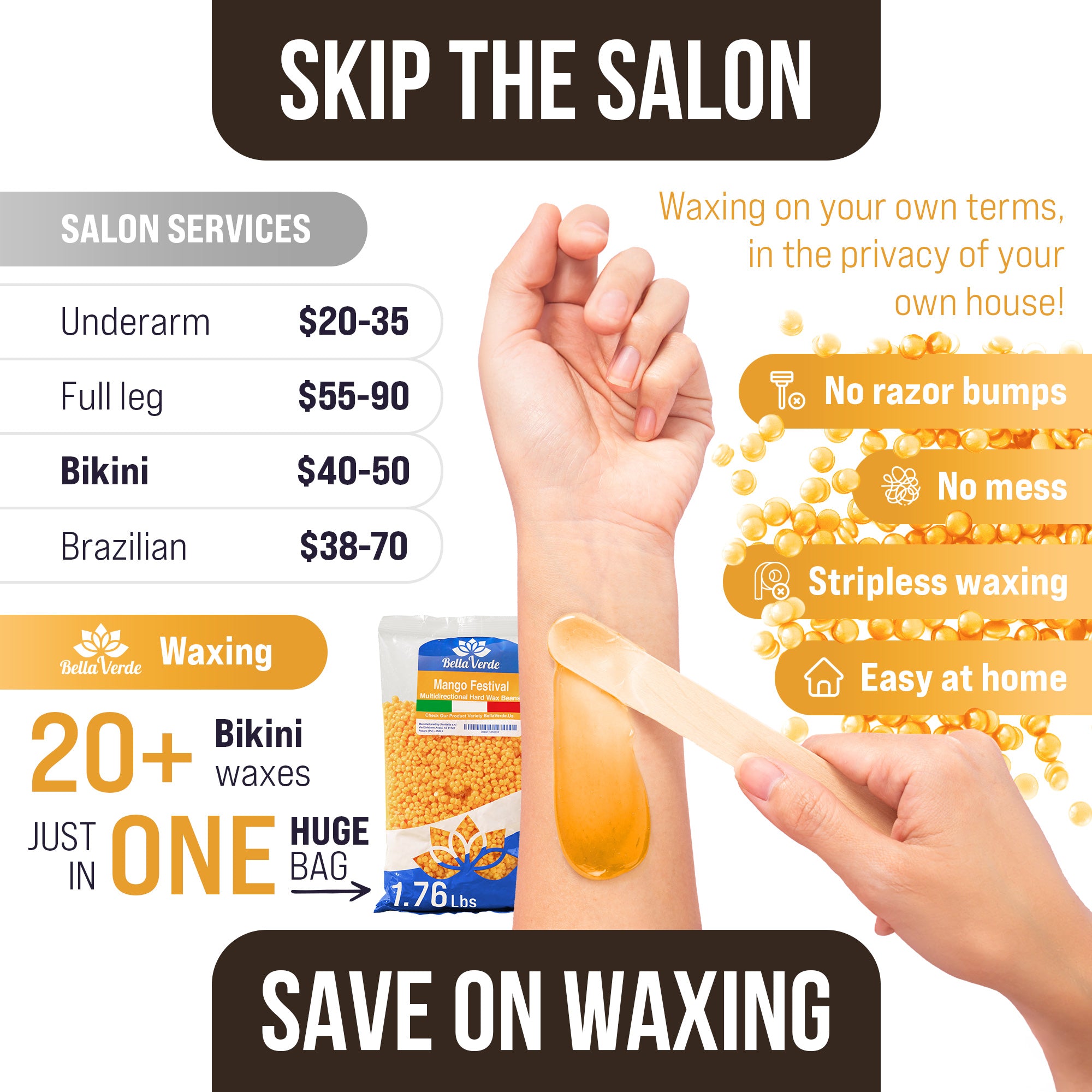 Comparing Hard Wax vs. Soft Wax: Pros and Cons For Body Waxing, by Bella  Vida Spa